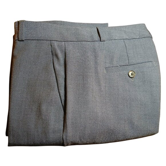 BANANA REPUBLIC SUIT Blue Wool Blend Size 0 Regular NWOT - Picture 3 of 13